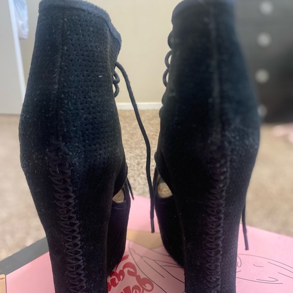 Jeffery campbell black suede style roks-hi - Picture 4 of 6